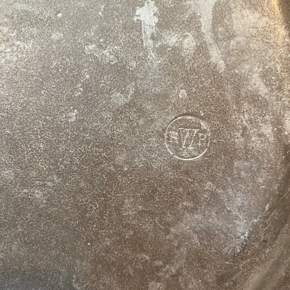 Vtg Wilton Pewter Octagonal Platter Tray 14x10‎ Colonial Style USA